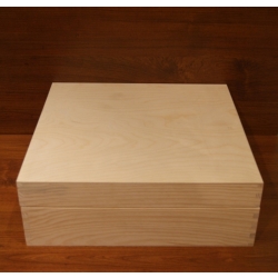 Pudełko drewniane 36x36x12cm